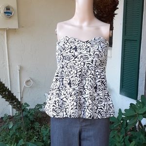 Pinks and needles straple shrit